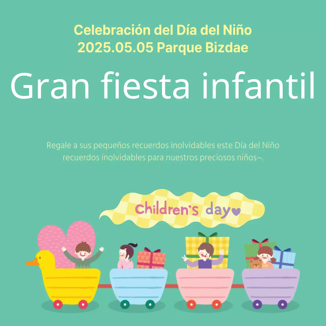 La gran fiesta de los niños