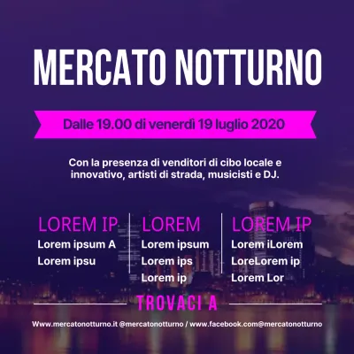 Mercati notturni