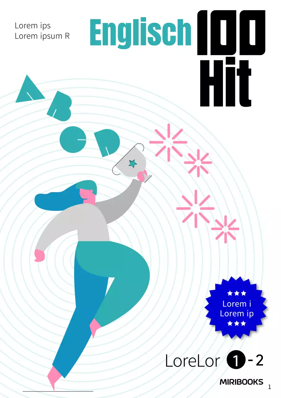 mintfarbenes BullaugeBull's-eyeTargetKonzept SecondaryEnglishTrouble