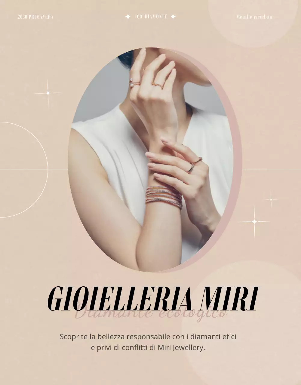 Per saperne di più sui gioielli con diamanti naturali dai toni tenui e dal processo eco-compatibile