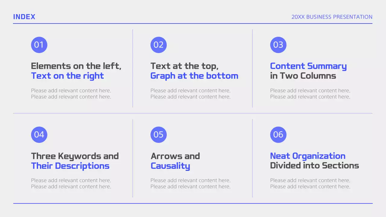 Blue Professional Report Guide Presentation