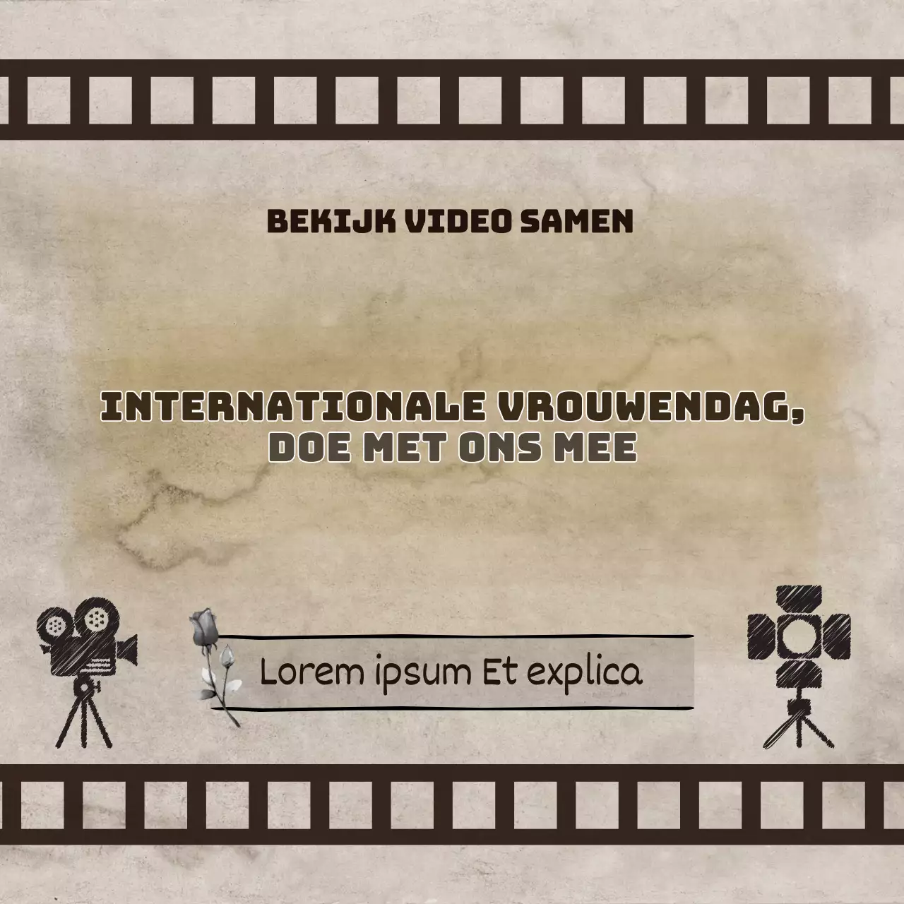 Internationale vrouwendag in de geschiedenis van Brown Newspaper CardNews