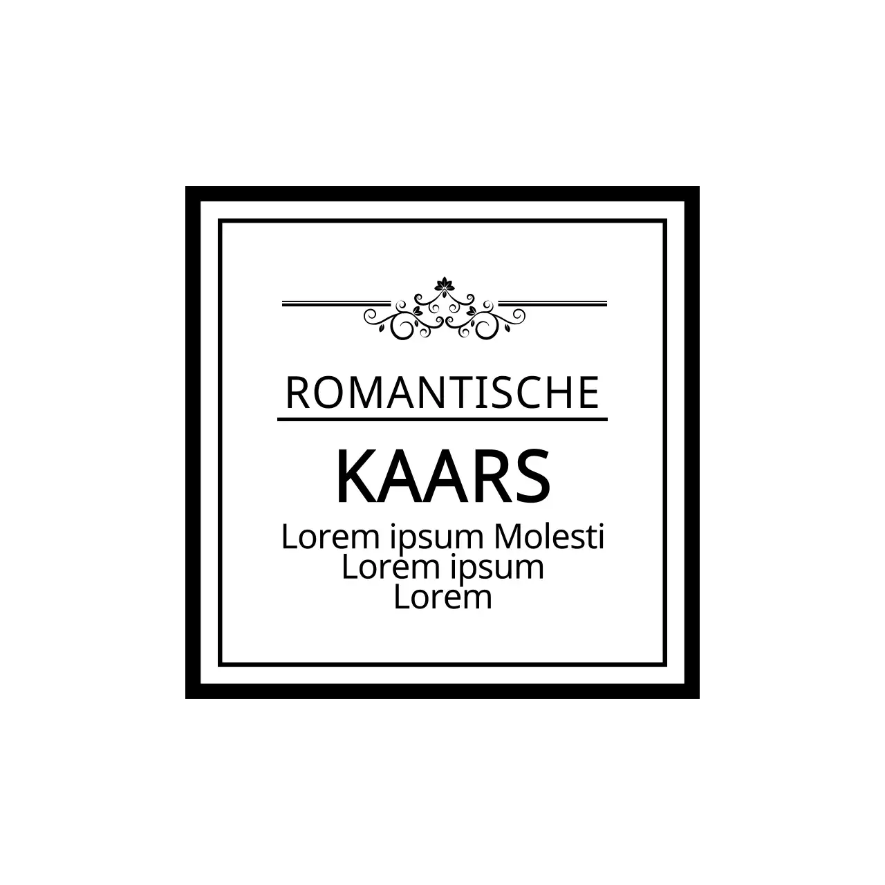 Romantische Kaars
