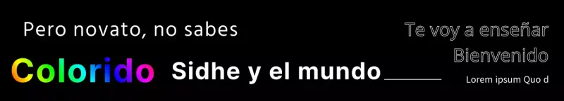 Dé la bienvenida a los nuevos estudiantes con un colorido diseño en negro