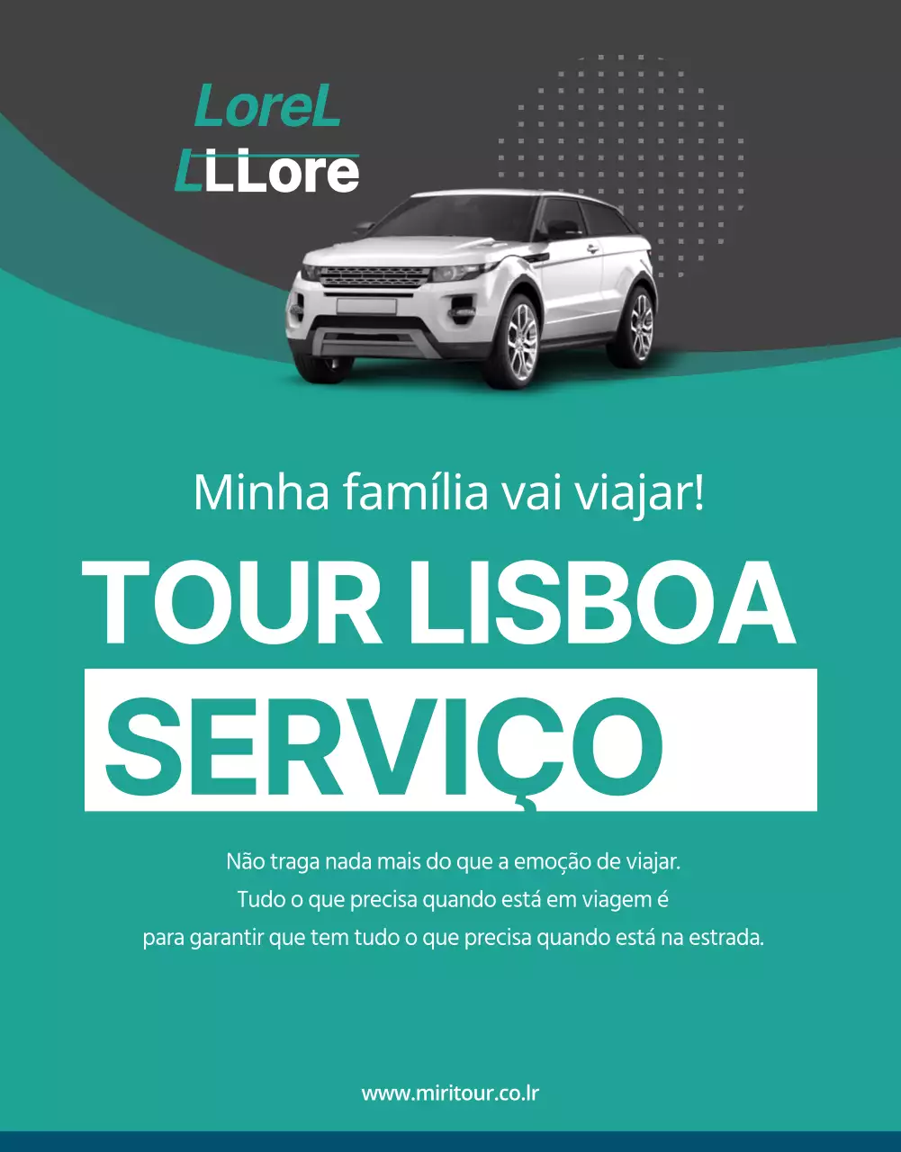 Aluguer de automóveis com um conceito de brochura luxuoso em tons de azul