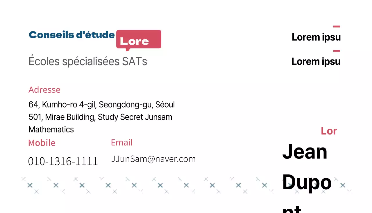 Étudier les mathématiques