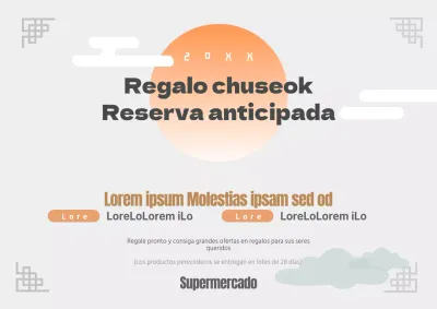 Chuseok Reserva anticipada