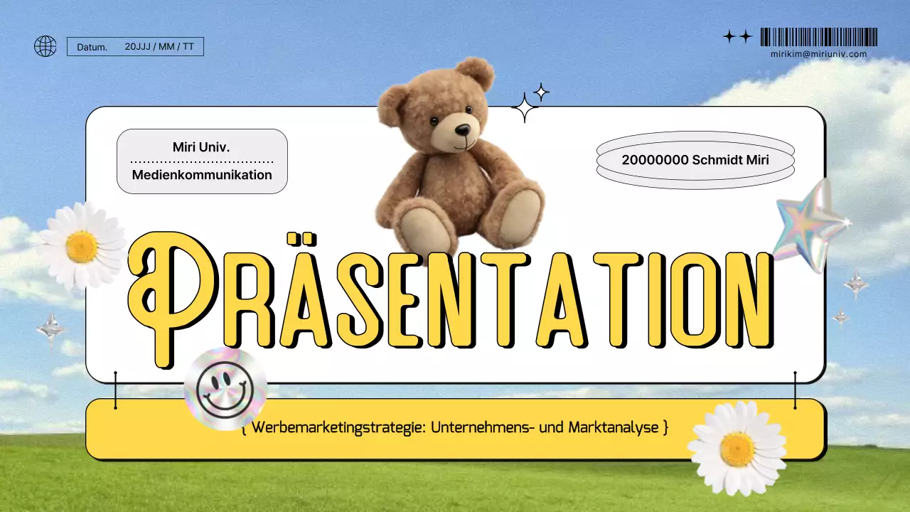 Himmel Hintergrund kitschig Werbung Marketing-Strategie Bericht