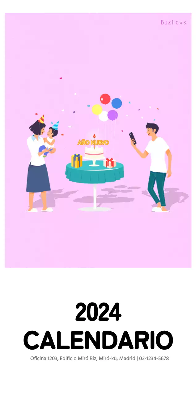 Cálido concepto familiar en colores pastel