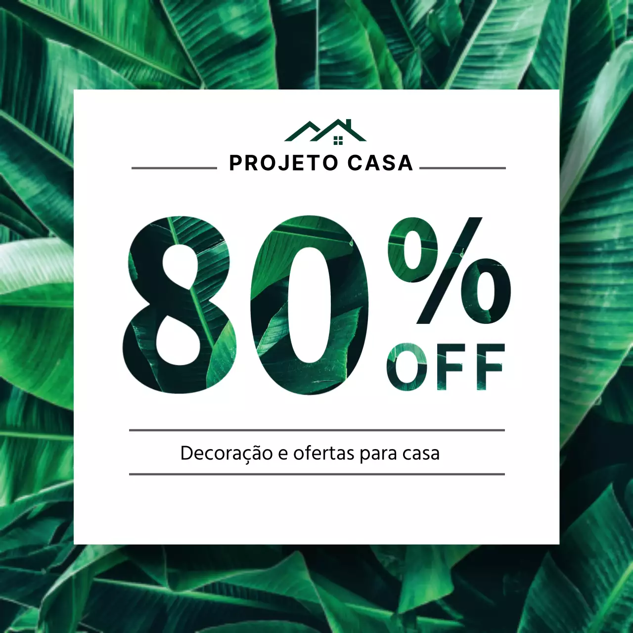 Ofertas de decoração para casa