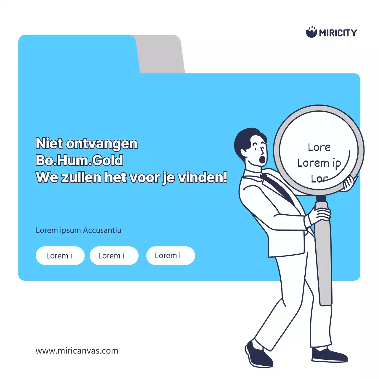 Promoot een trendy lichtblauwe en gele stash hunt