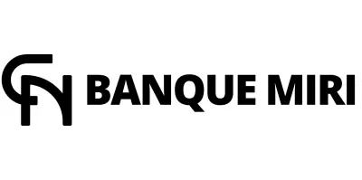 Faites la promotion de votre banque avec un logo simple, propre, en noir et blanc.