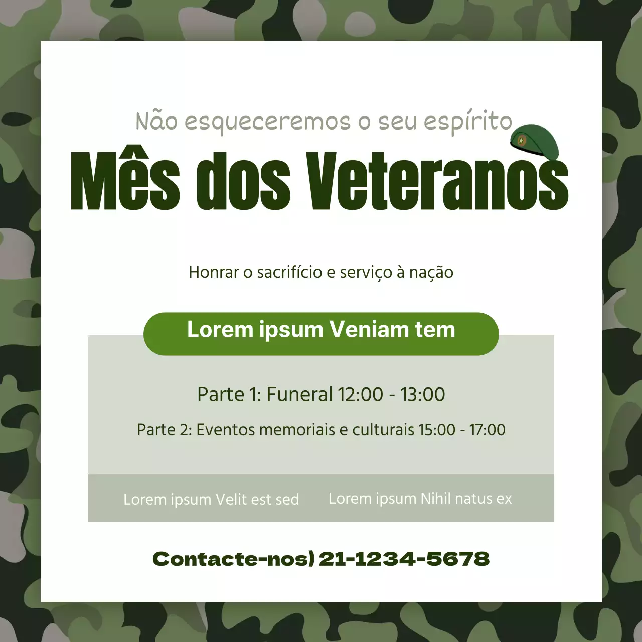 Mês dos Veteranos