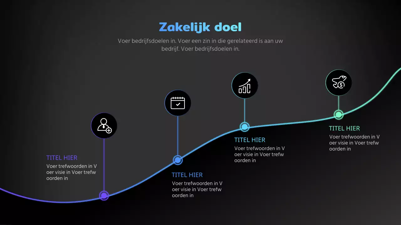 Wegenkaart voor Neon Gradients