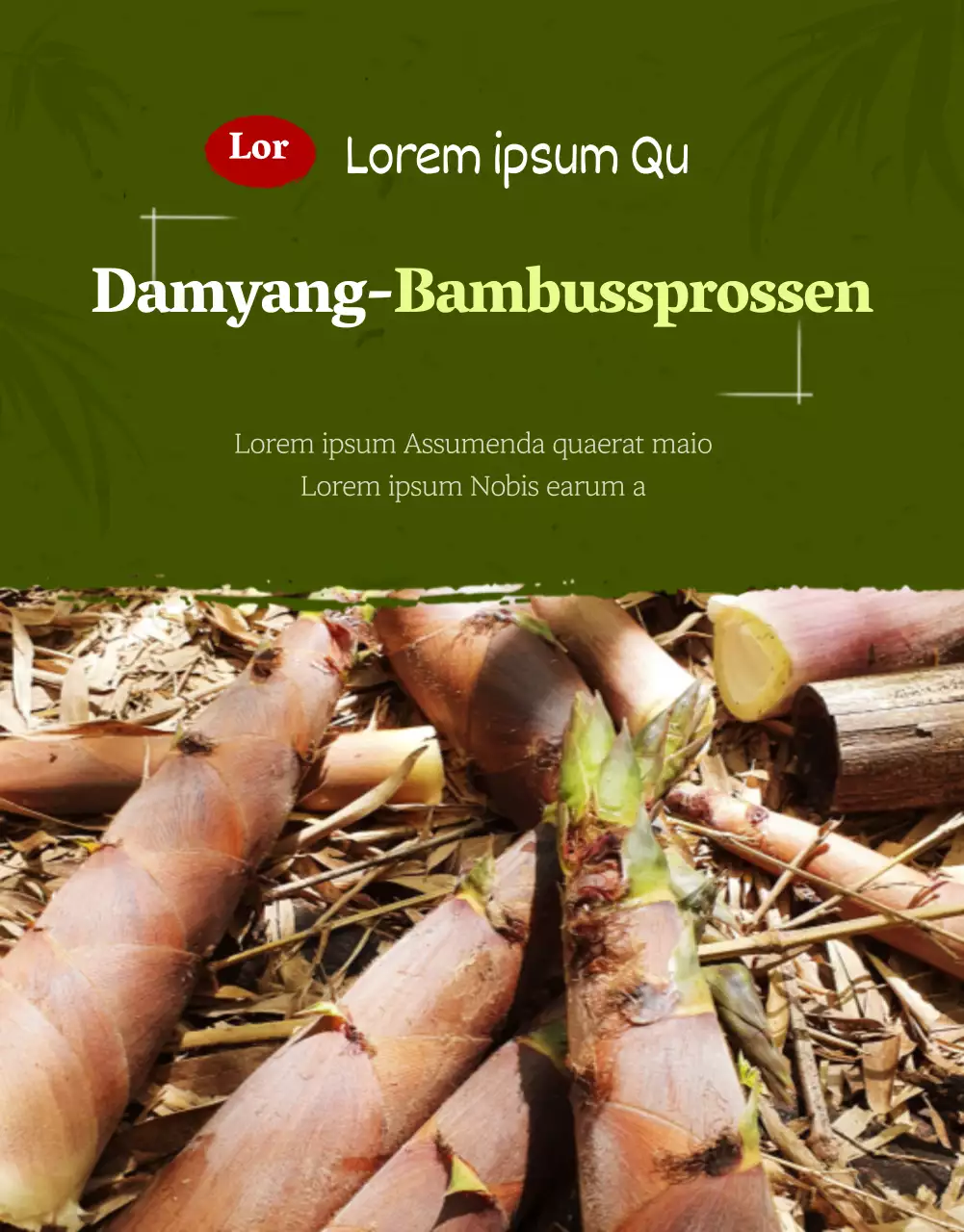 Grüne, gesunde Lebensmittel Detailseite