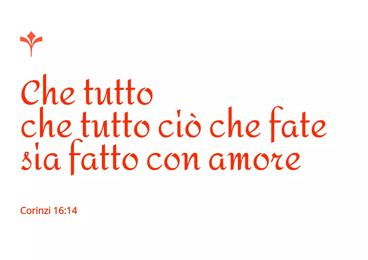 Una borsa ecologica dal design semplice con versetti biblici