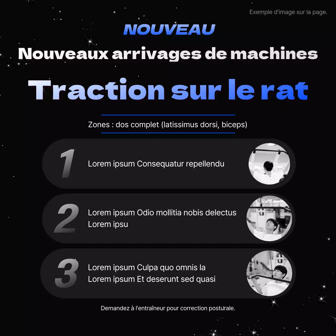 Le noir et le bleu pour une santé simple Fitness News