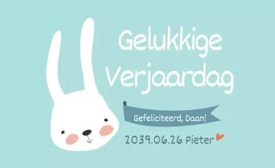 Gelukkige Verjaardag