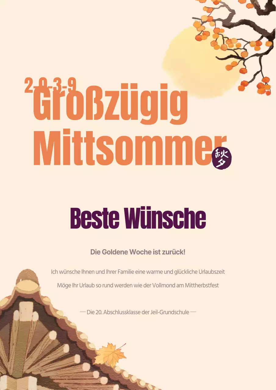 Sehen Sie die rosa Kirschblütenblätter im Wind flattern