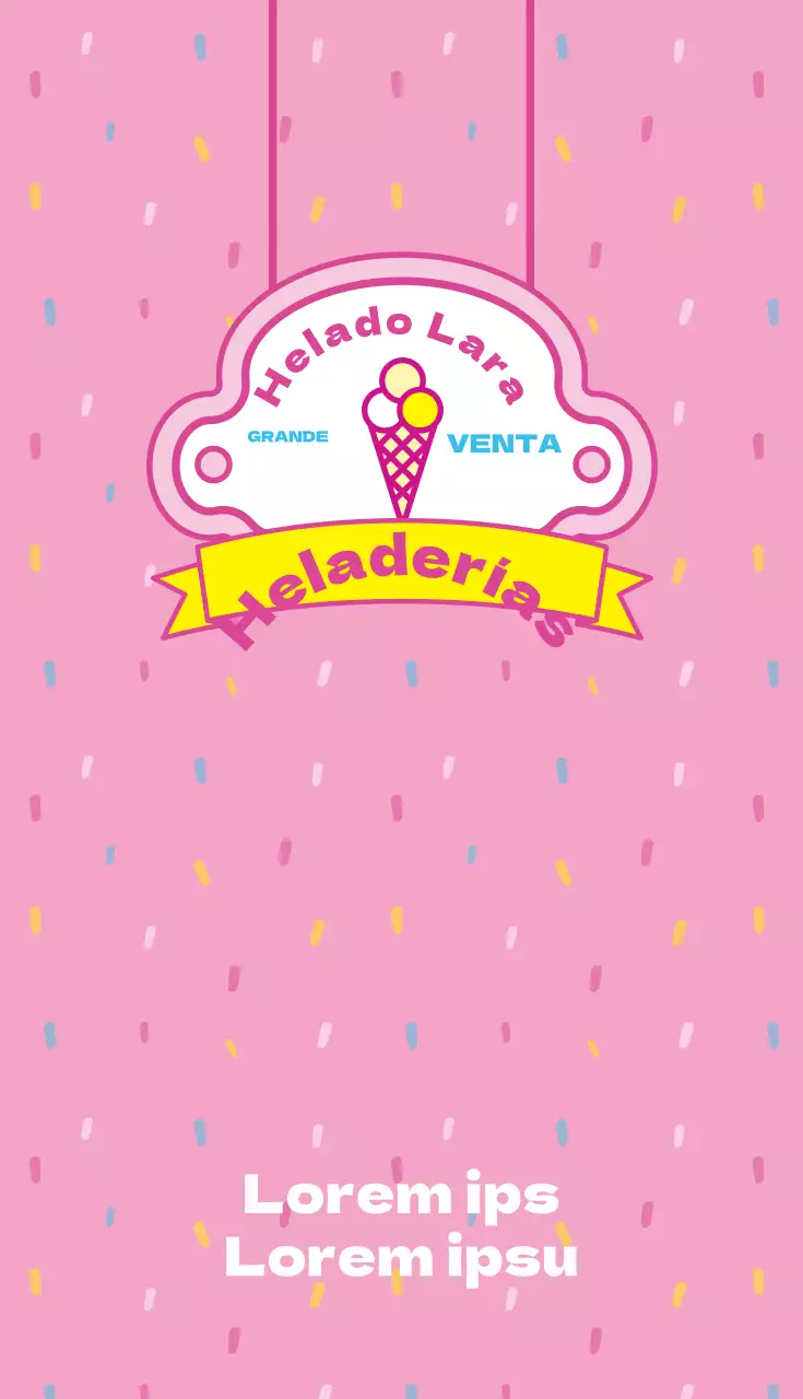 Tarjeta de visita de Lala Ice Cream