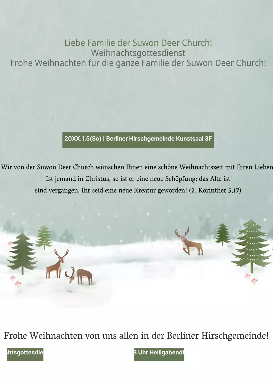 Weihnachtsgottesdienst