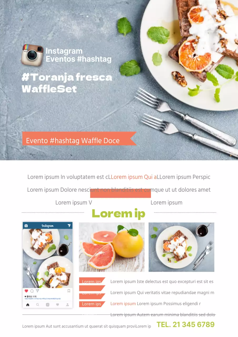 Waffles doces