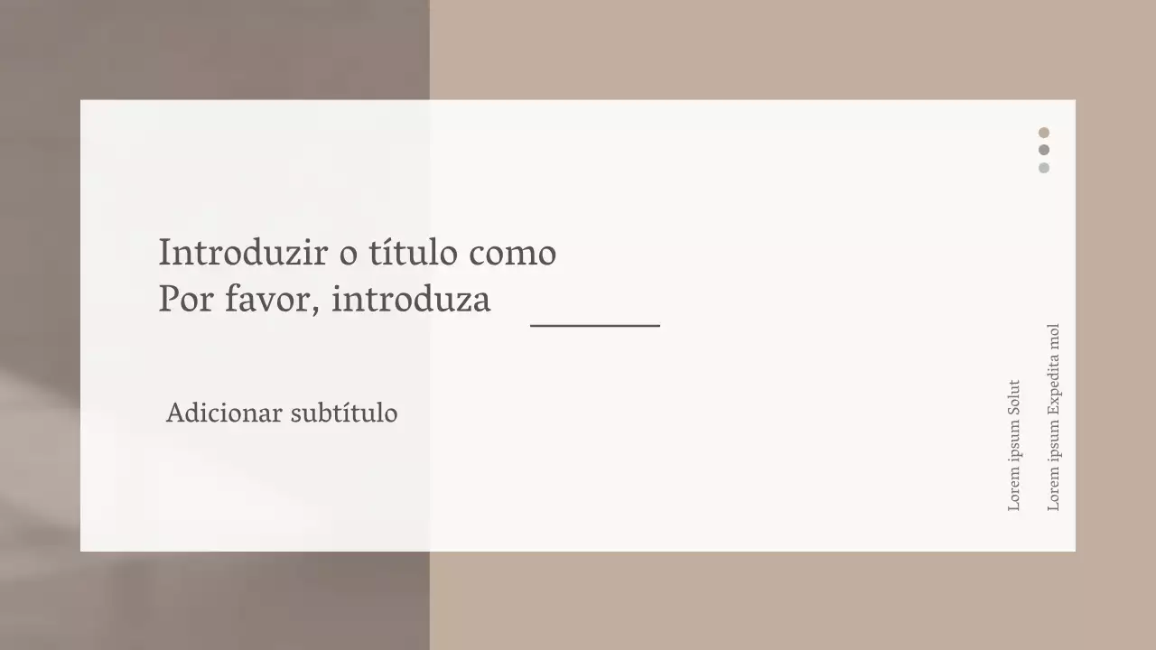 Apresentação do café com leite
