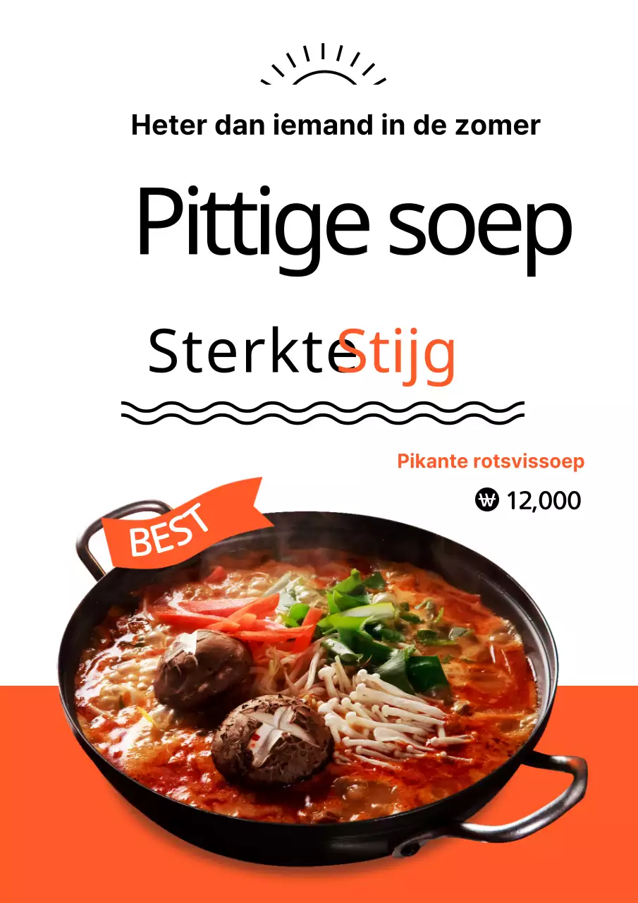 Het oranje sushi setmenu