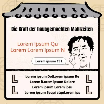 B-Movie-Sensibilität mit marineblauen Ziegeldächern und witzigen Illustrationen, die für Abwechslung sorgen