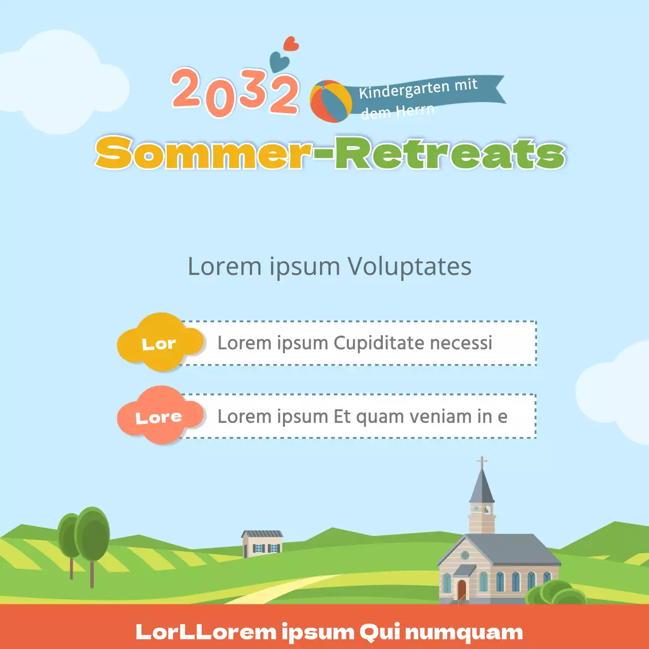 Sommerfrische der Kirche