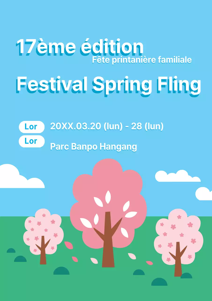 Vacances de printemps