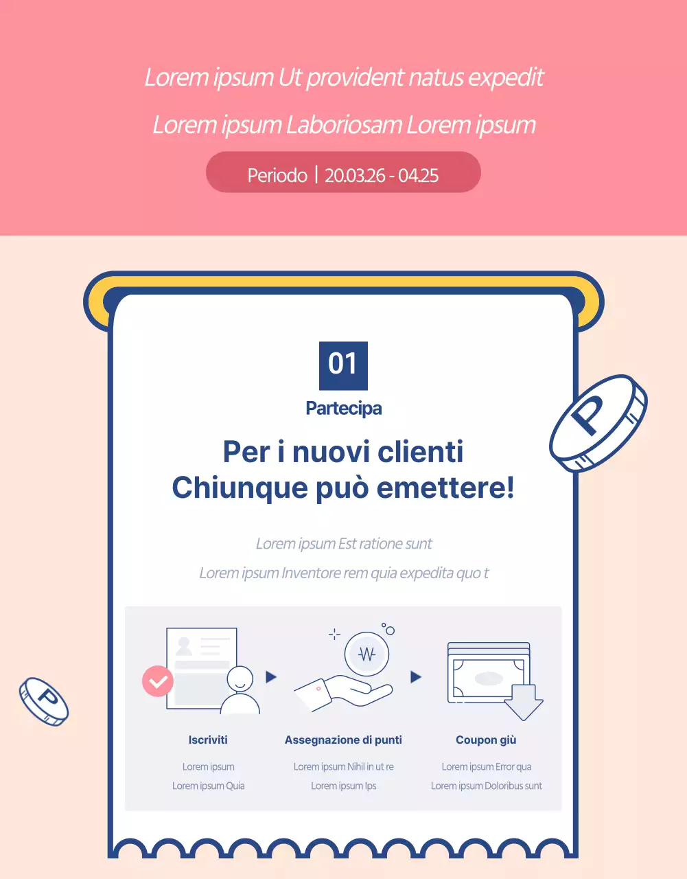 Eventi per i primi acquirenti