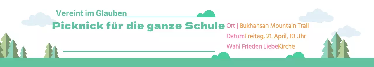 Picknick für die ganze Schule