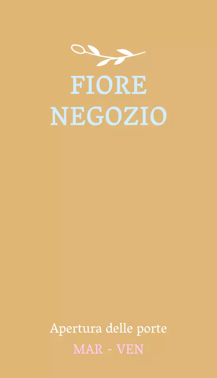 Un fiorista sentimentale con illustrazioni floreali di colore blu cielo