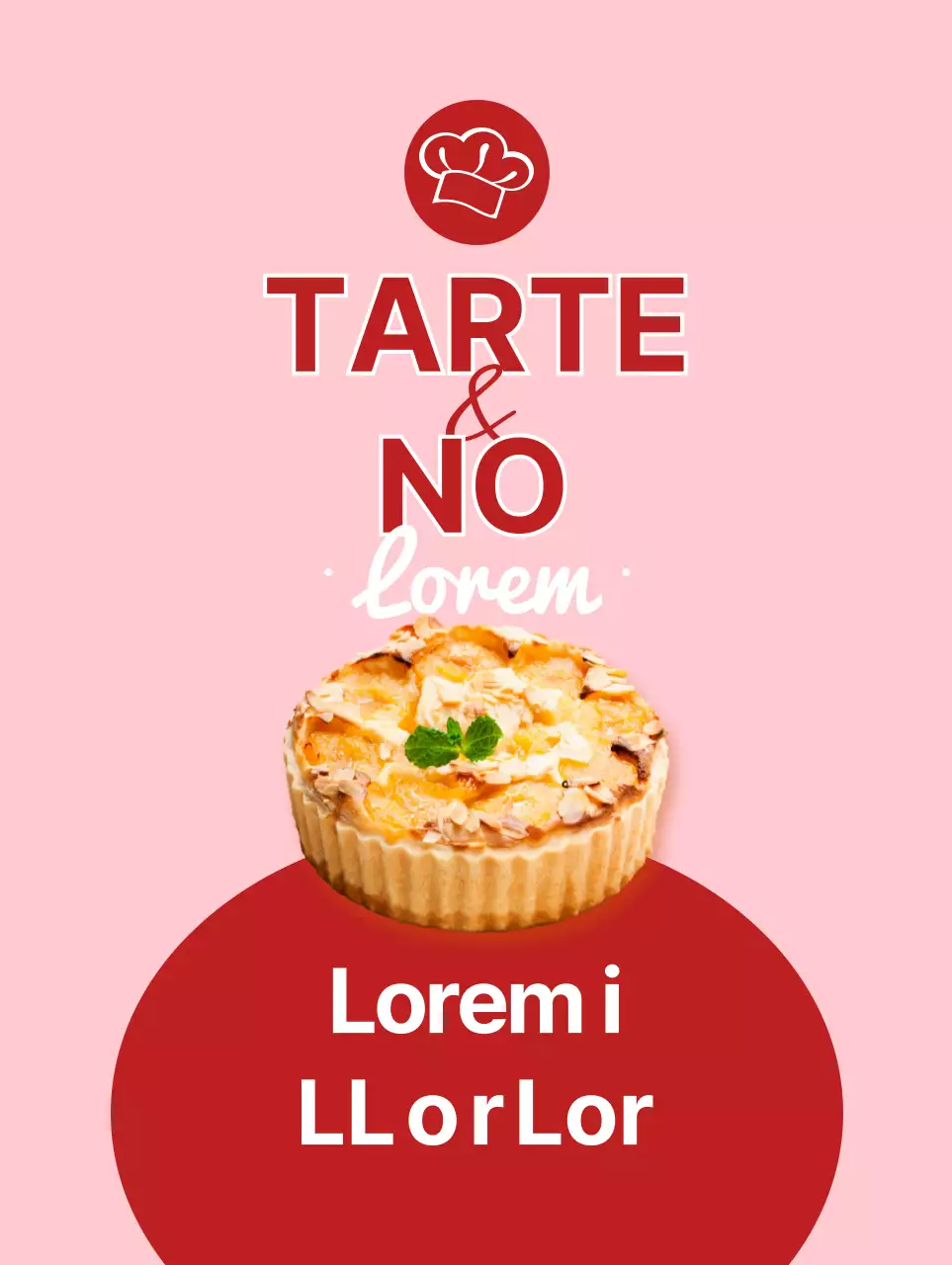 Uma sobremesa refrescante em vermelho e cor-de-rosa