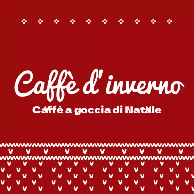 Caffè a goccia di Natale