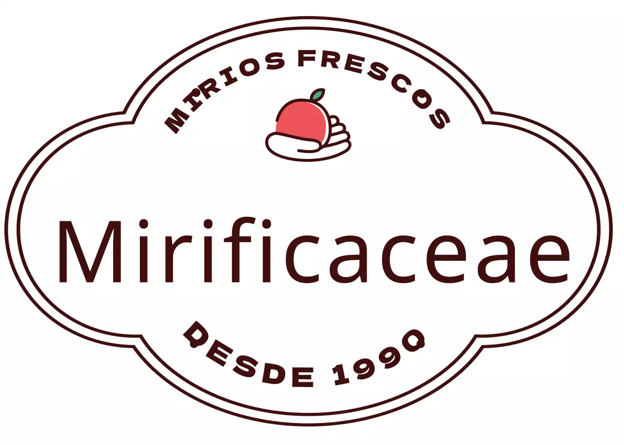 Sombrero de verdulero con logotipo retro morado