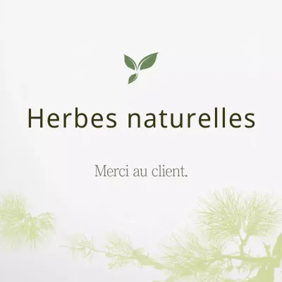 Herbes naturelles