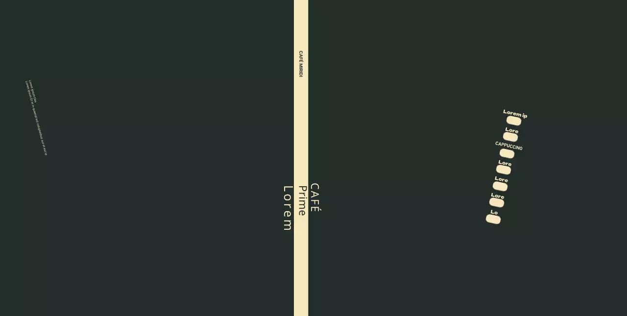 Liste de contrôle du café Black Simple Lines