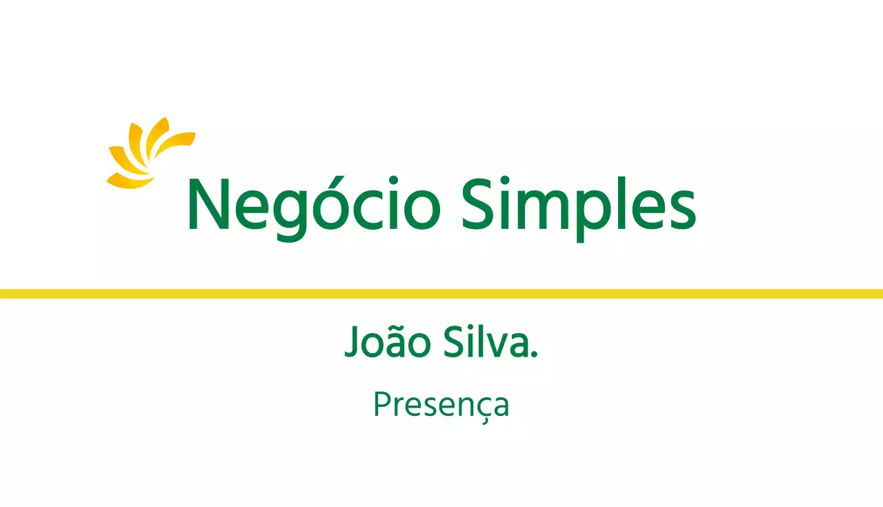Negócio simples