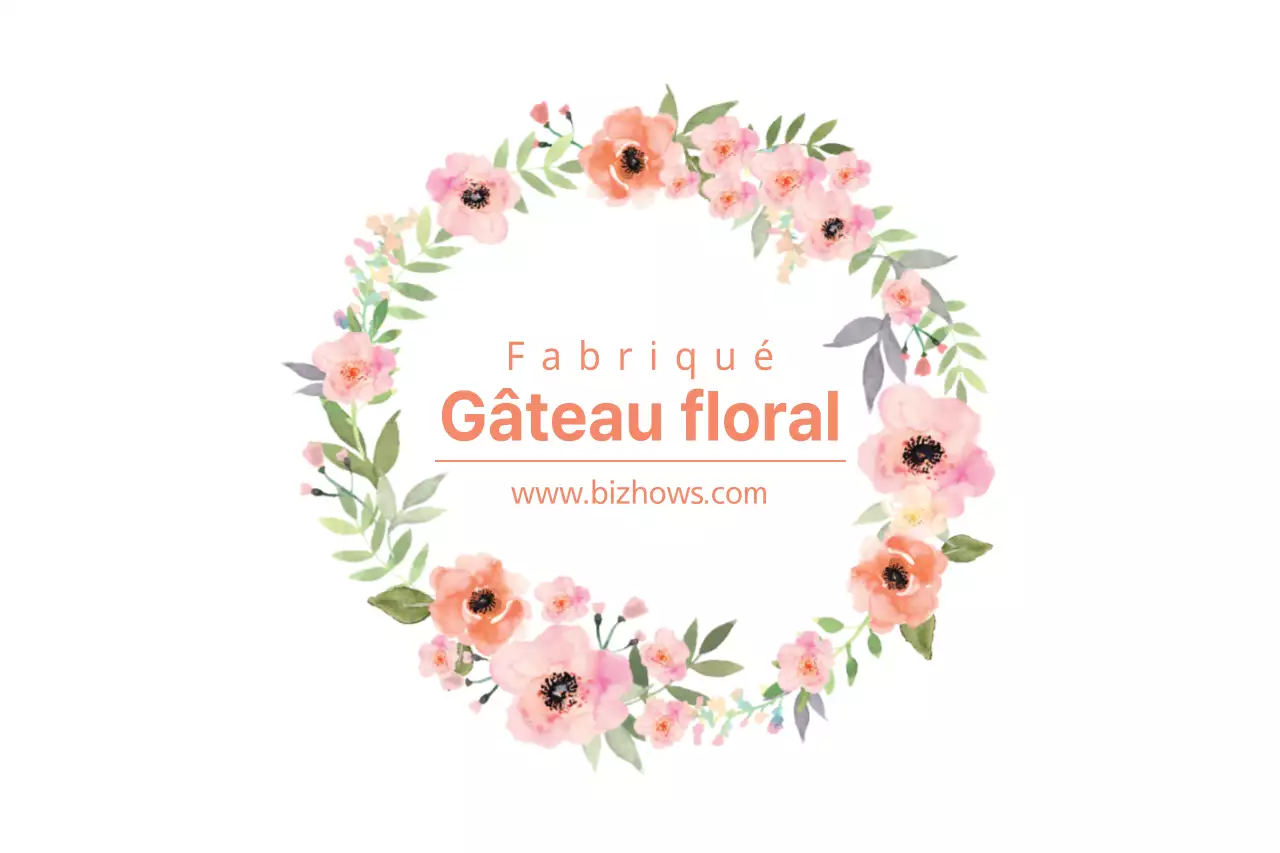 GÂTEAU AUX FLEURS
