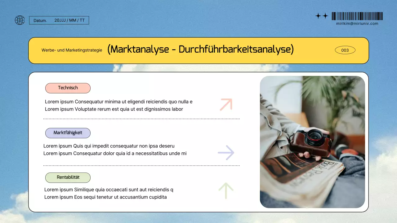 Himmel Hintergrund kitschig Werbung Marketing-Strategie Bericht