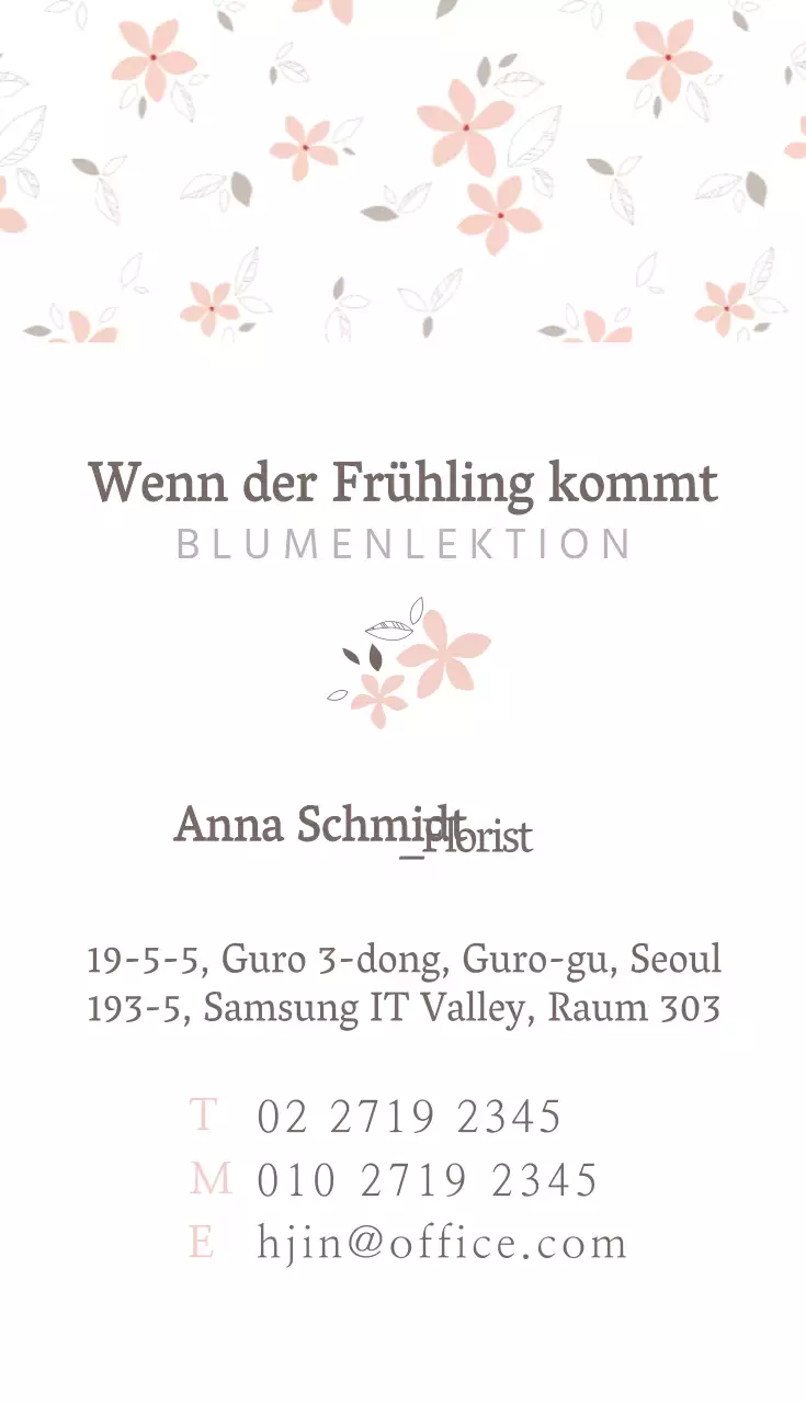 Wenn der Frühling kommt