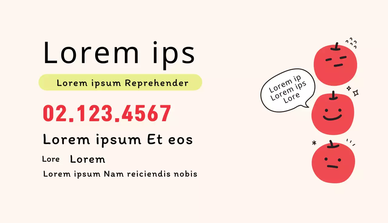 Groene illustratie schattige appelboerderij