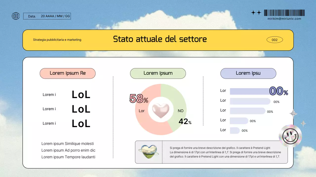 Sky sfondo kitsch pubblicità strategia di marketing relazione