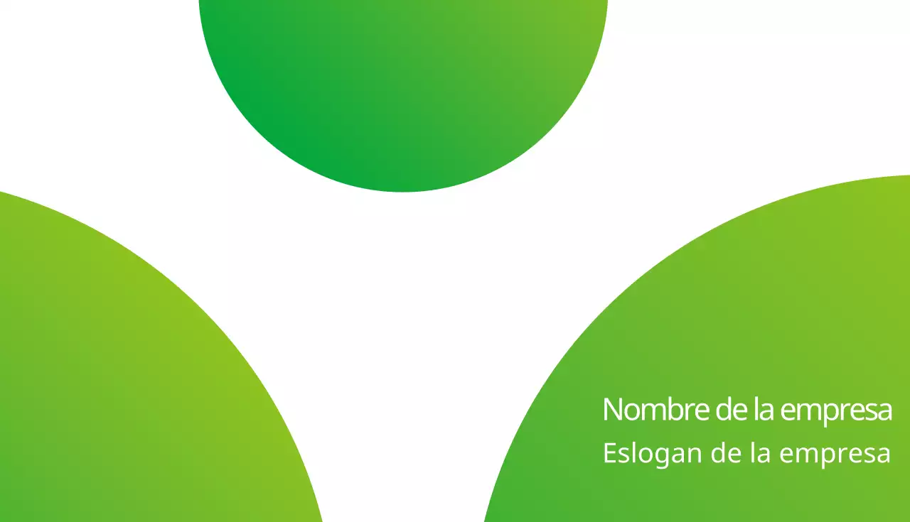 Tarjeta de visita ecológica