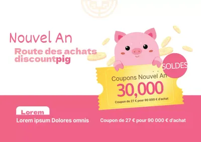 Réductions pour les achats du Nouvel An