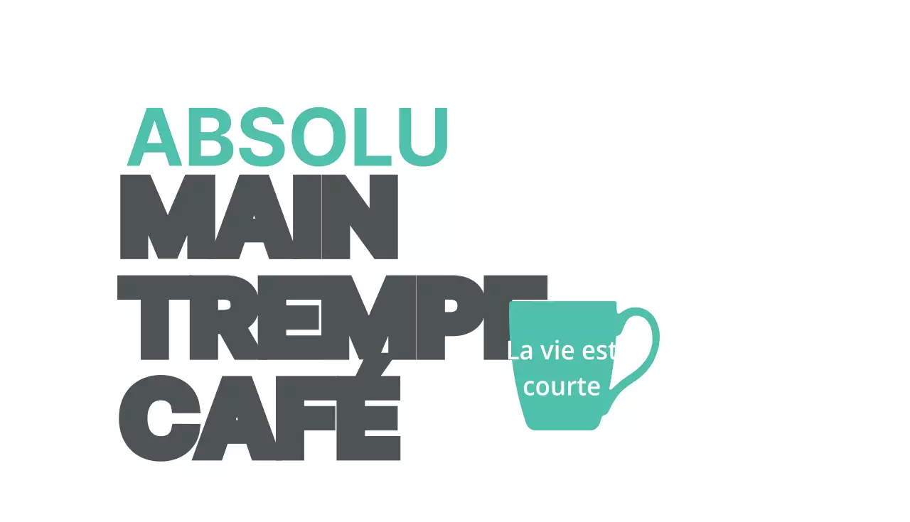 Carte de visite pour les coupons de cafés