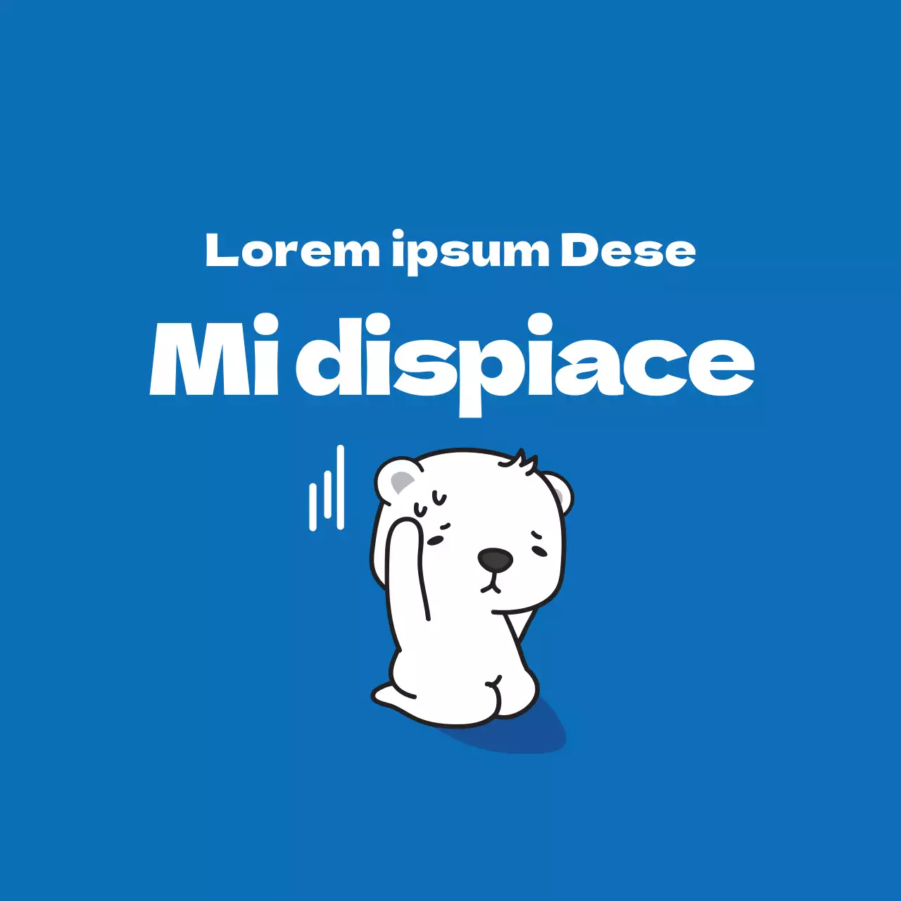 44465Adesivo per consegna ritardata