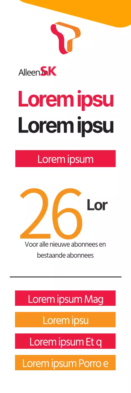 Maximale extra korting